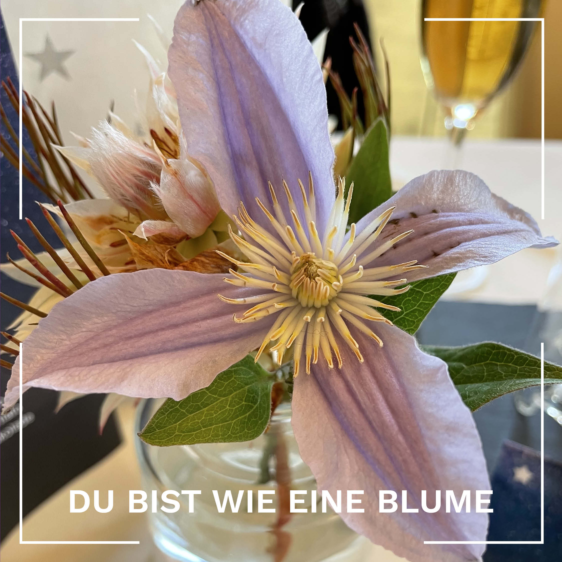 Du bist wie eine Blume