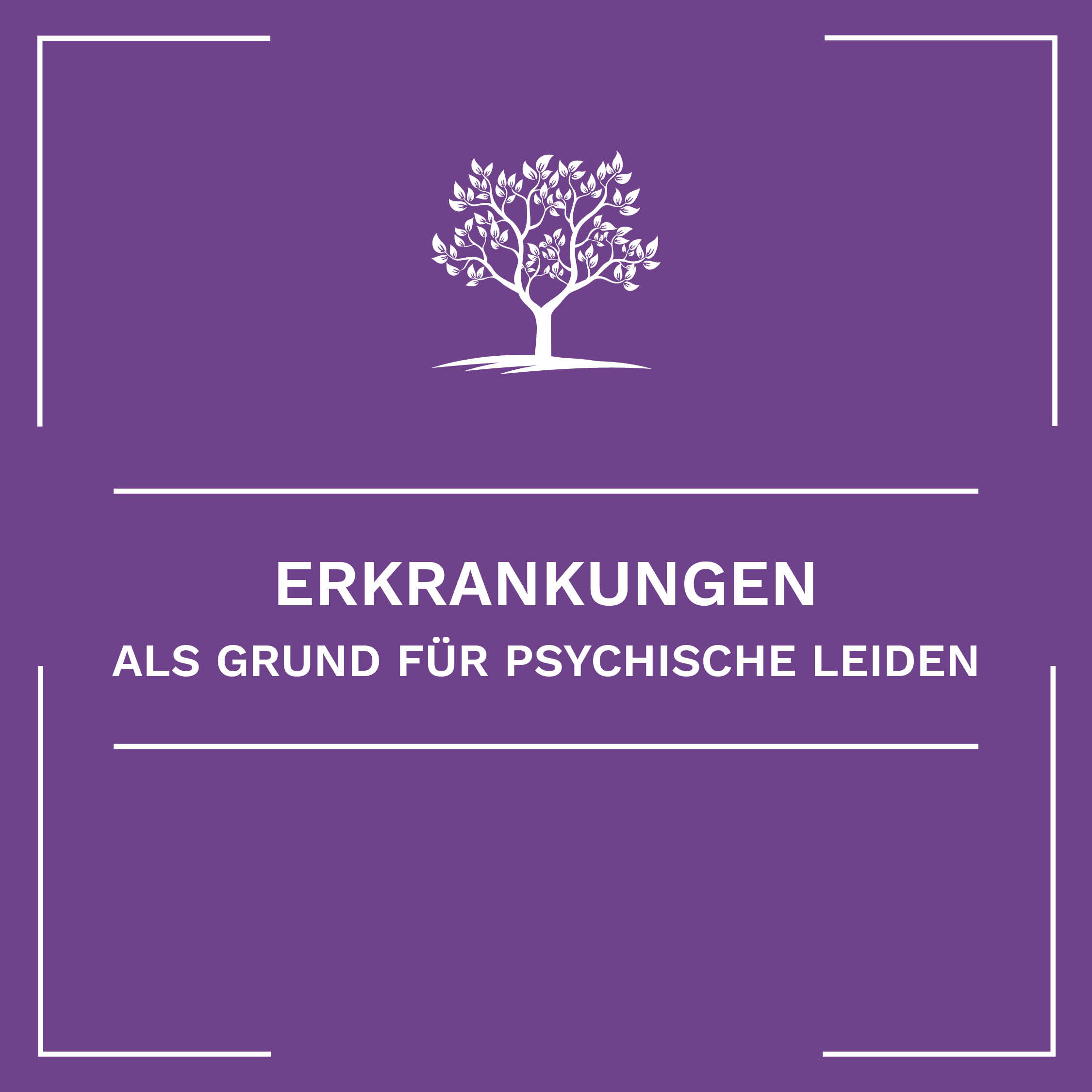 psychisches Leid durch Erkrankungen