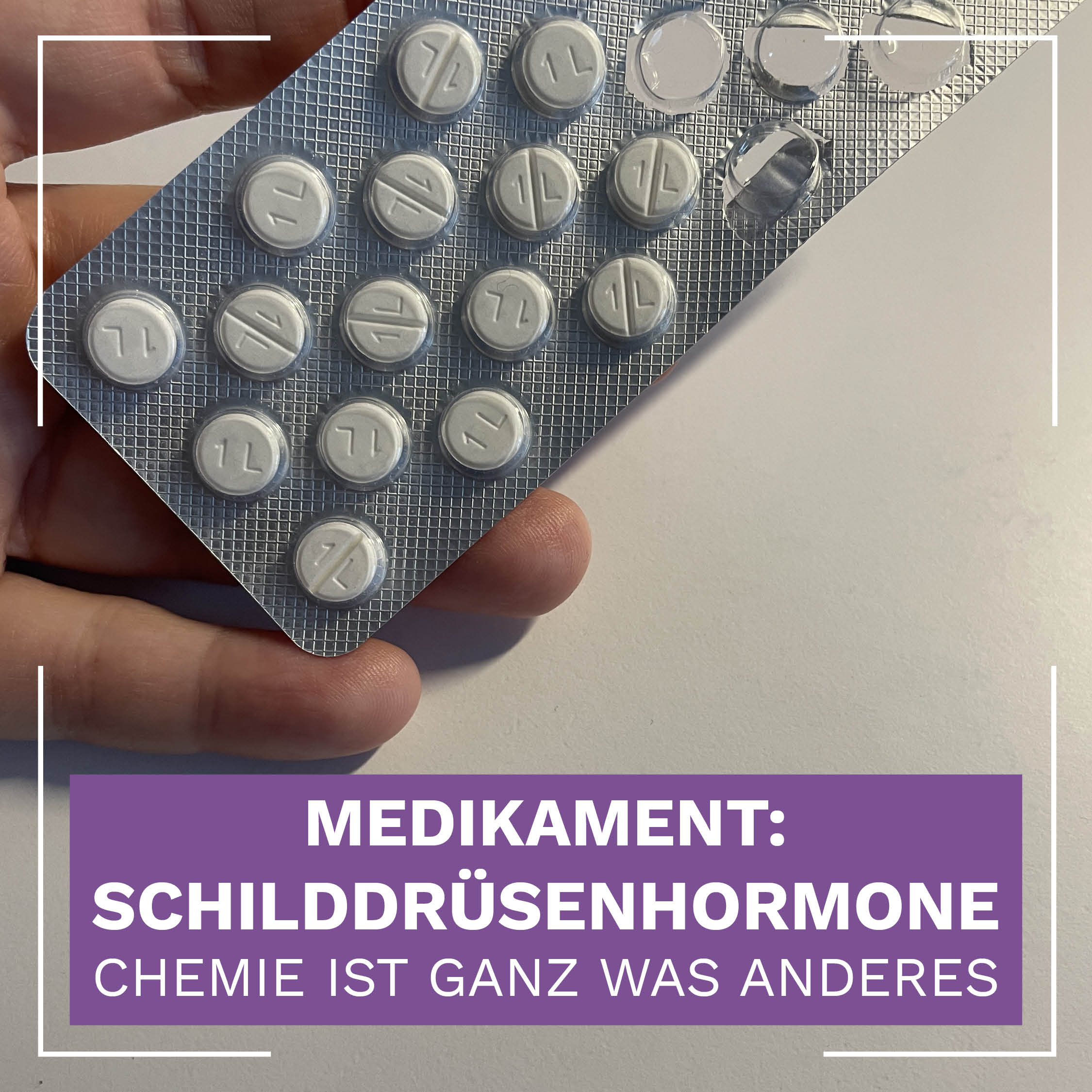 Medikament: Schilddrüsenhormone - Chemie ist was anderes